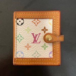 Louis Vuitton Monogram Multicolour photo wallet *AUTHENTIC*